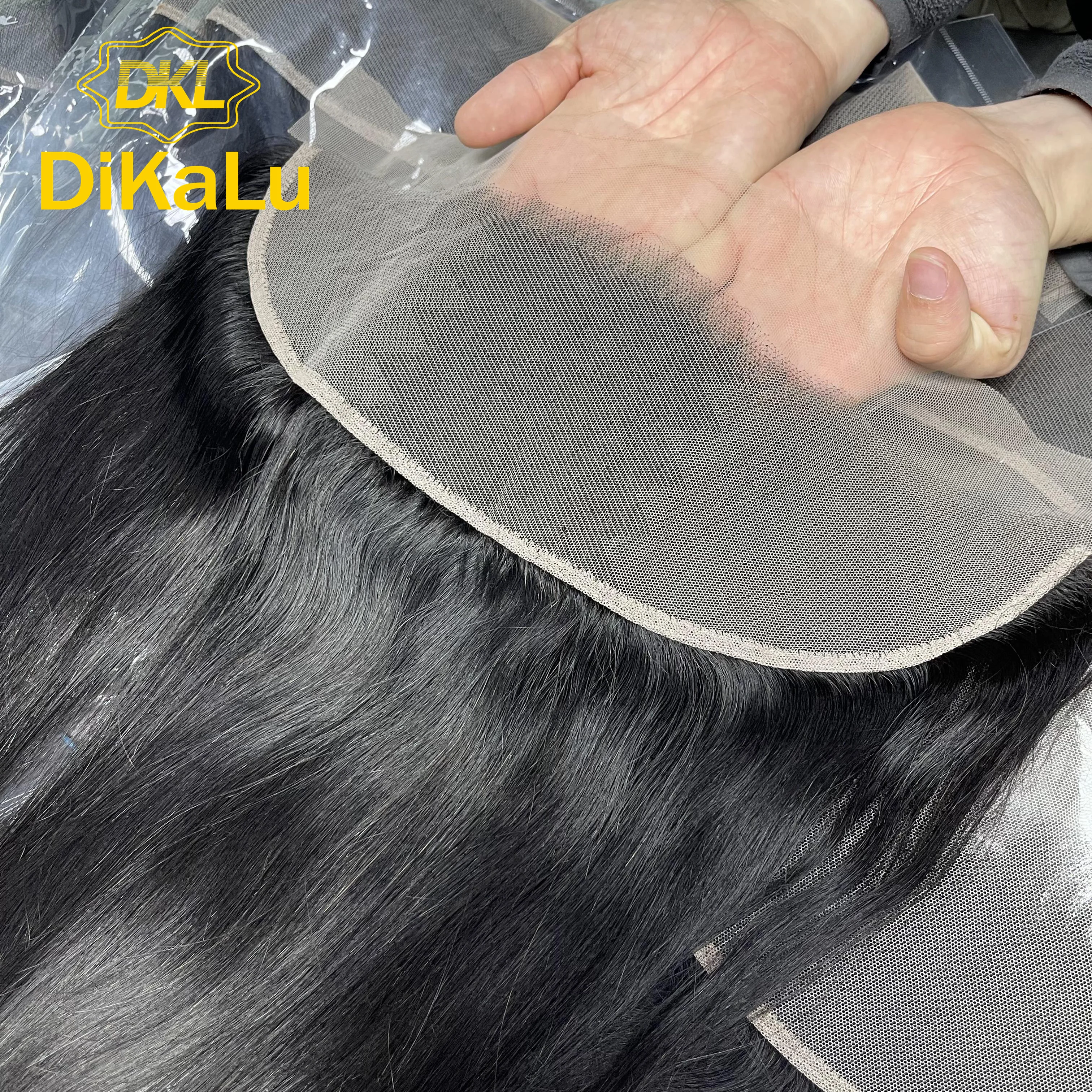 Wholesale Custom Transparent Lace Frontal and Closure No Tangling No Lice Natural Human Hair from Vietnam Long Length Wigs