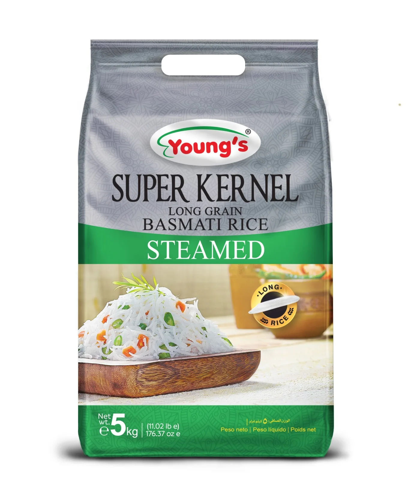 1121 Extra Long Grain Steam Basmati Rice  Good Price Export Purchase High Protein Customize White Rice Export Quality