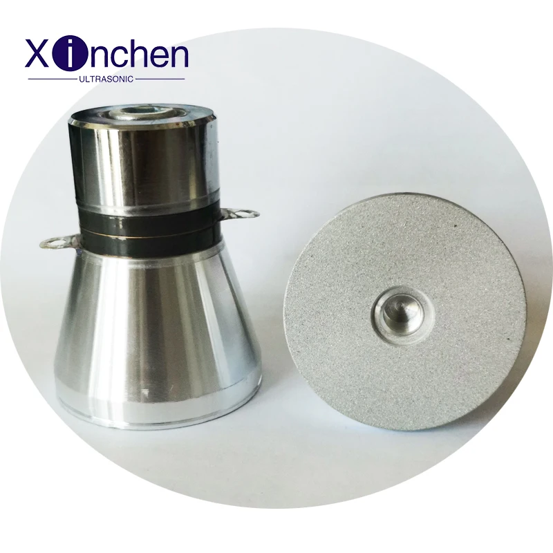 25KHz/45KHz 60W  Double Frequency langevin piezoceramic ultrasonic transducers