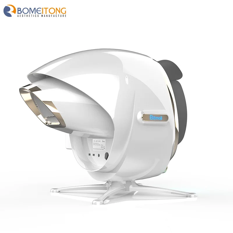 3D UV Beauty Face 2022 portable mirror ultrasound skin analyzer machine facial