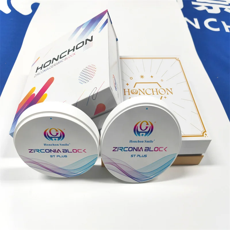 Honchon STP White Zirconia Blocks Dental Implant Materials Dental Lab Zirconia Blank Zircon