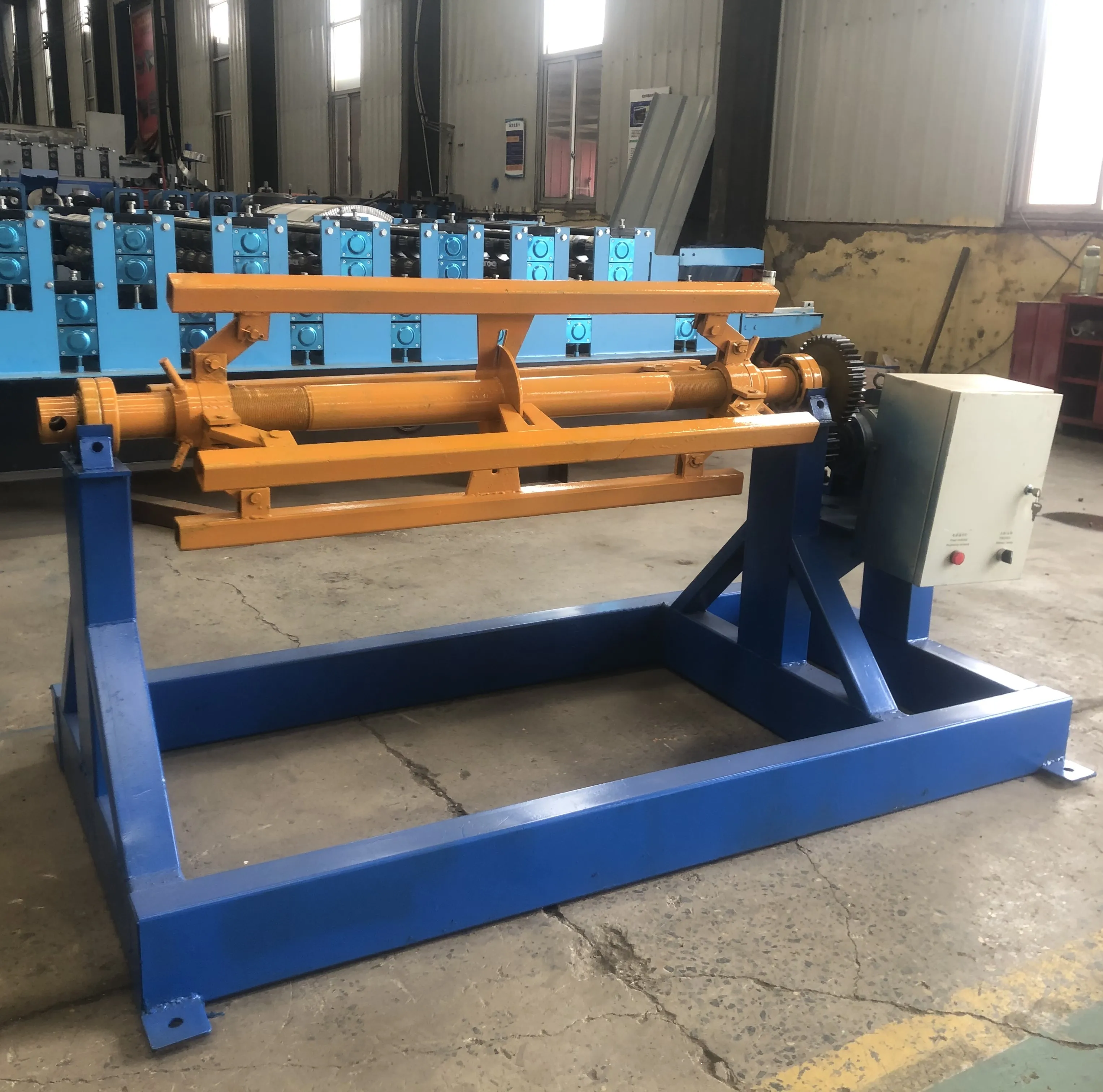 Mingtai electric automatic coil decoiler