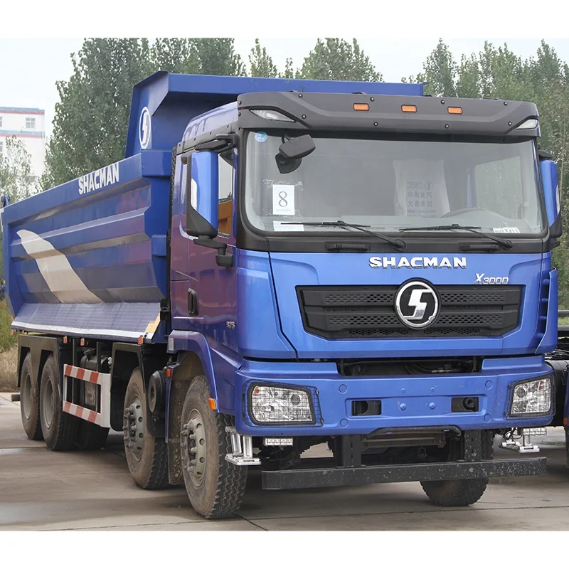 Popular Model Shacman X3000 Diesel Trucks 8X4 LHD/RHD 40Ton 45Ton Mining Transportation Tipper Truck  for Sale