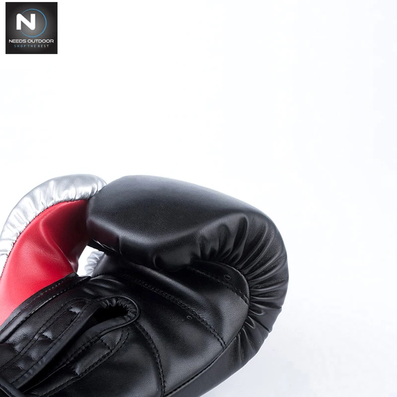 Best Quality Boxing Training Competition Leather Fabric Youth Boxing Gloves Muay Thai Kick Fighting Gloves By NEEDS OUTDOOR