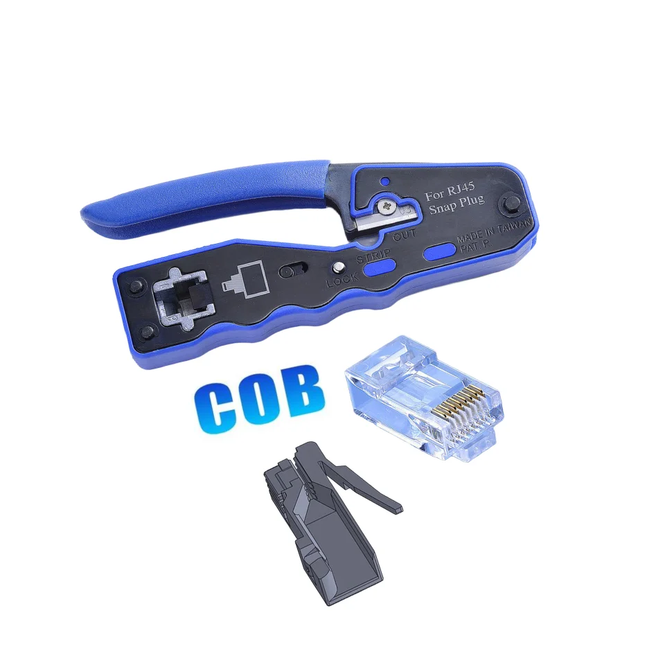 COB Good Handing easy use plug Crimping Tool for rj45 8p8c