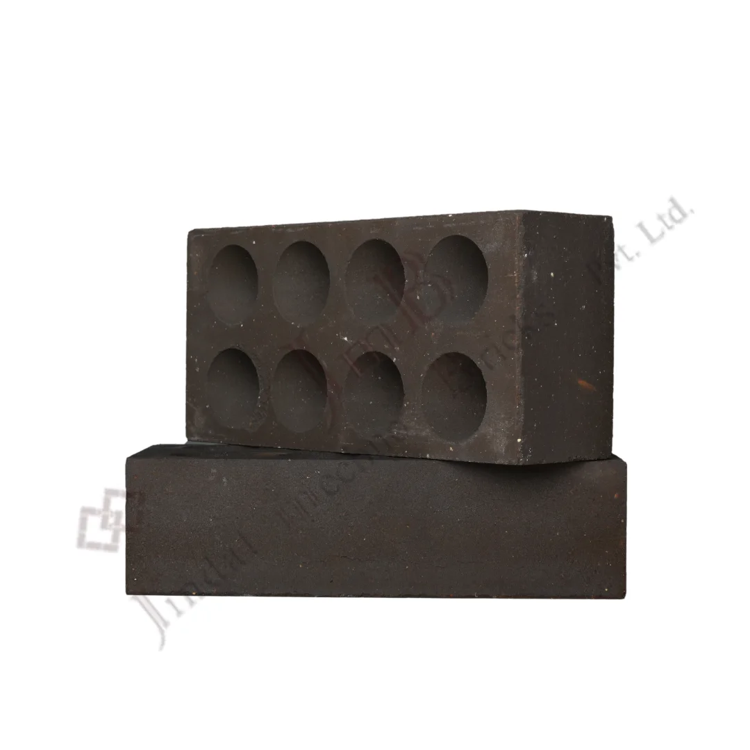 Шоколадный глиняный кирпич с 8 отверстиями высокопрочный красный для строительства полый производитель в Индии
