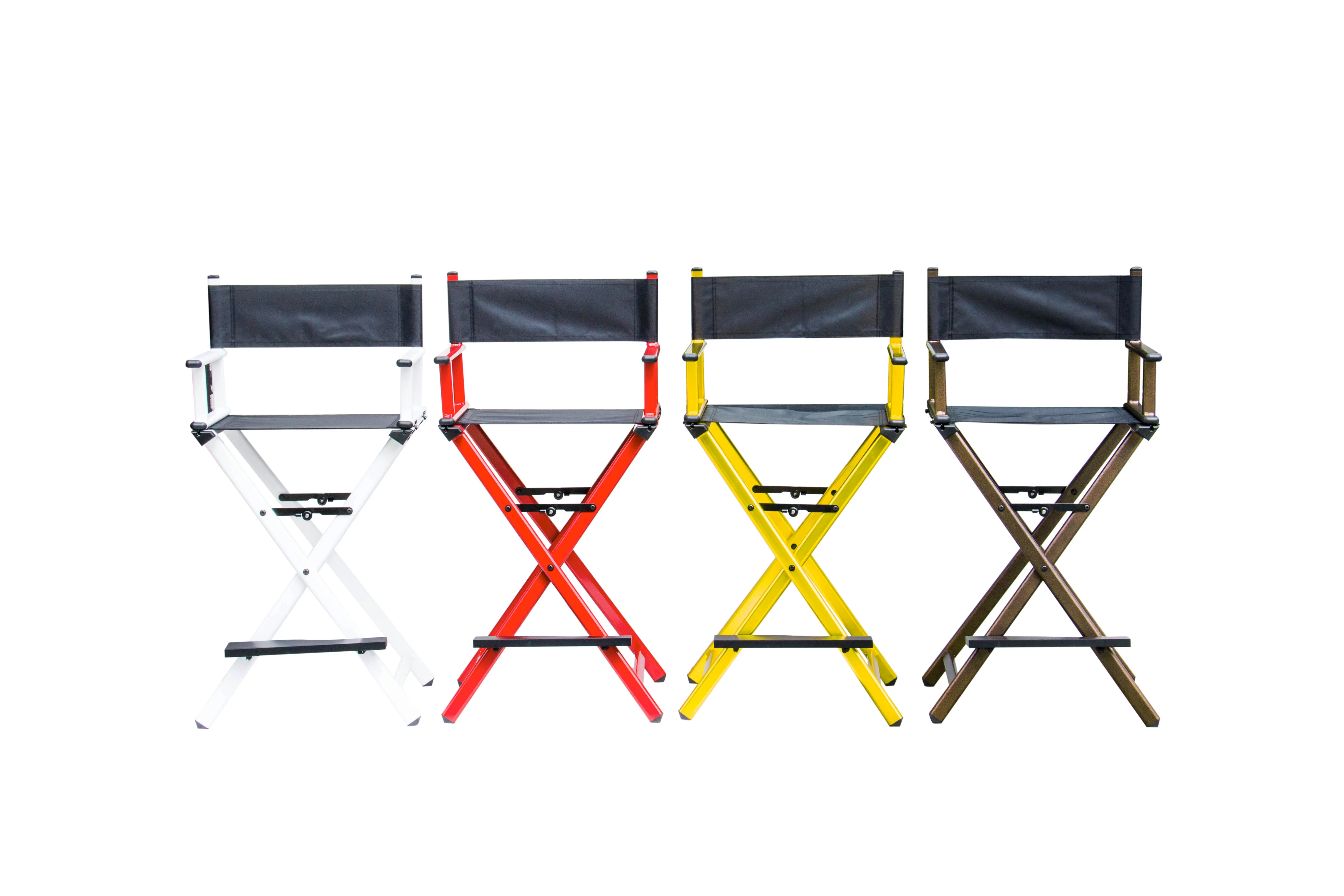 Nylon Portable fabric Folding salon furniture hairdresser chair beauty chair