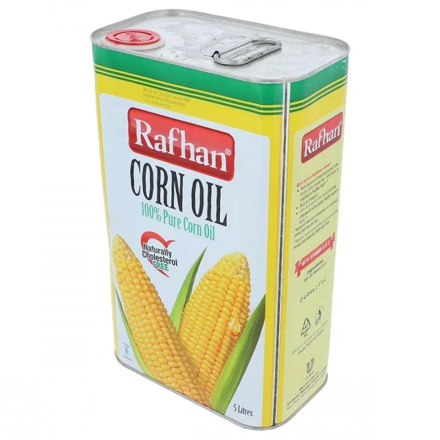 Professional Best Quality 1lit 2lits 3lits 5lits 18lits Natural Fresh Vegetable Cooking Refined Corn Oil