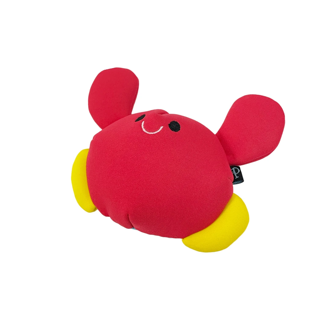 2024 new designed manufacture wholesale price cute crab plush stuffed toy floating