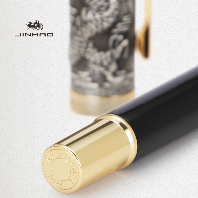 jinhao 2024  New Model Official Pen High Quality Metal Fountain Pen