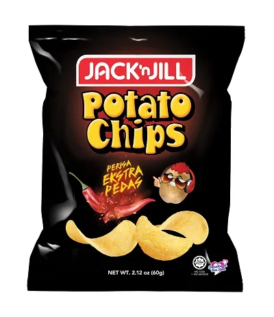Top Sales Lower Price Hard Texture 3kg Weight Hot Spicy Flavor Fried Potato Chips Origin Vegetables Bag Packaging
