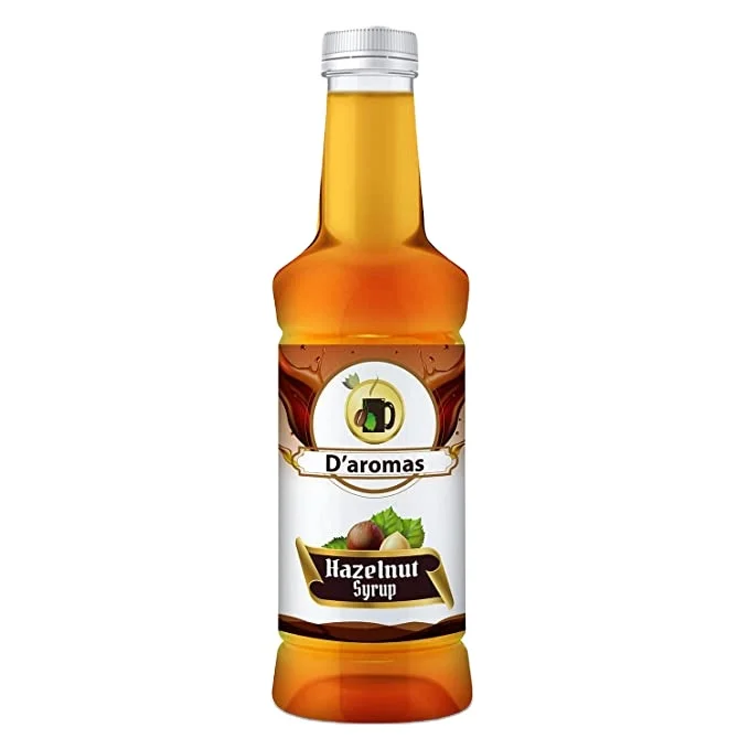 Hazelnut Syrup and Topping