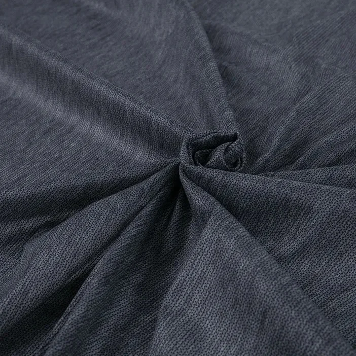 Low price factory Polyester/Nylon reinforced stitch bond Interlining nonwoven buckram fabric fusing brushed for suits downjacket