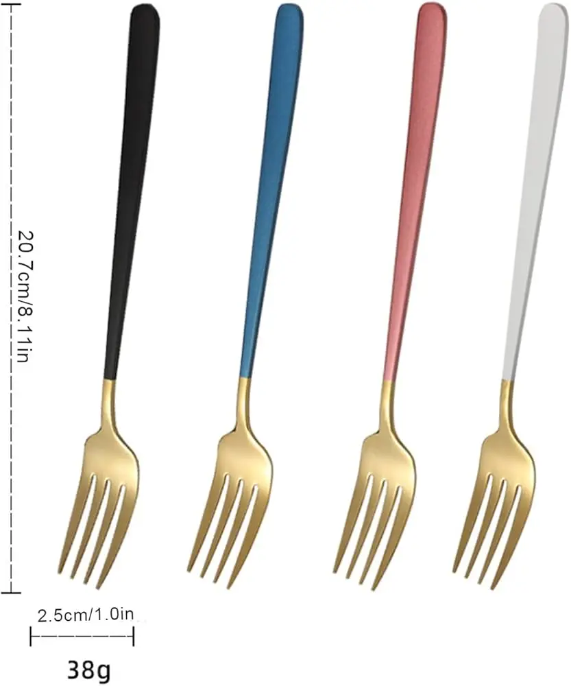 High-Grade Stainless Steel Spoon & Fork at Affordable Price Simple Design Handle Fork Cutlery Spoon by Tayyab Handicraft