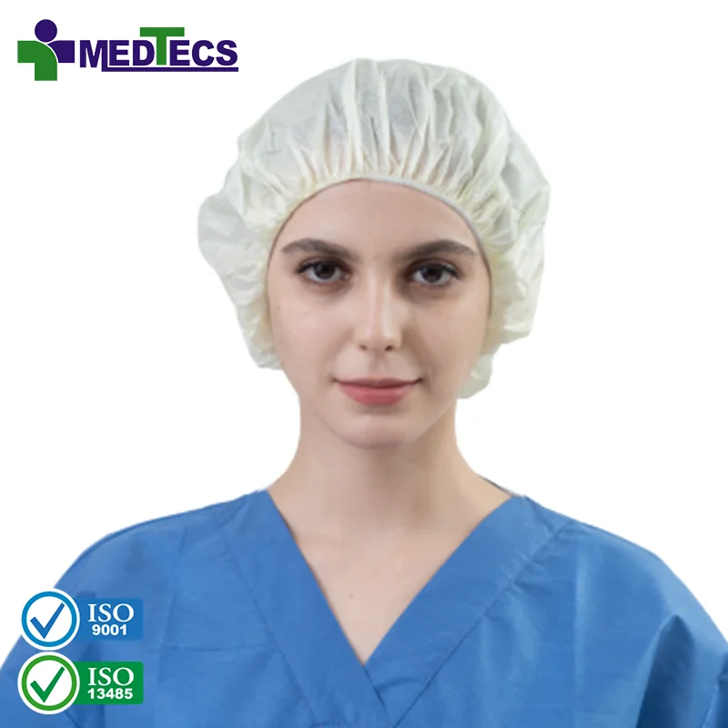 ISO 13485 поставщик медицинских нетканых хирургических шапок, одноразовые хирургические шапочки