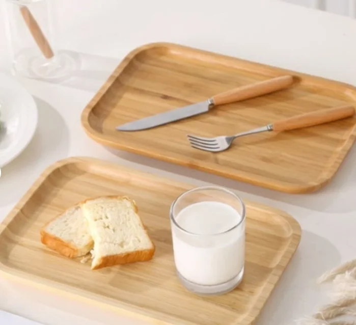 hot items Bamboo serving tray