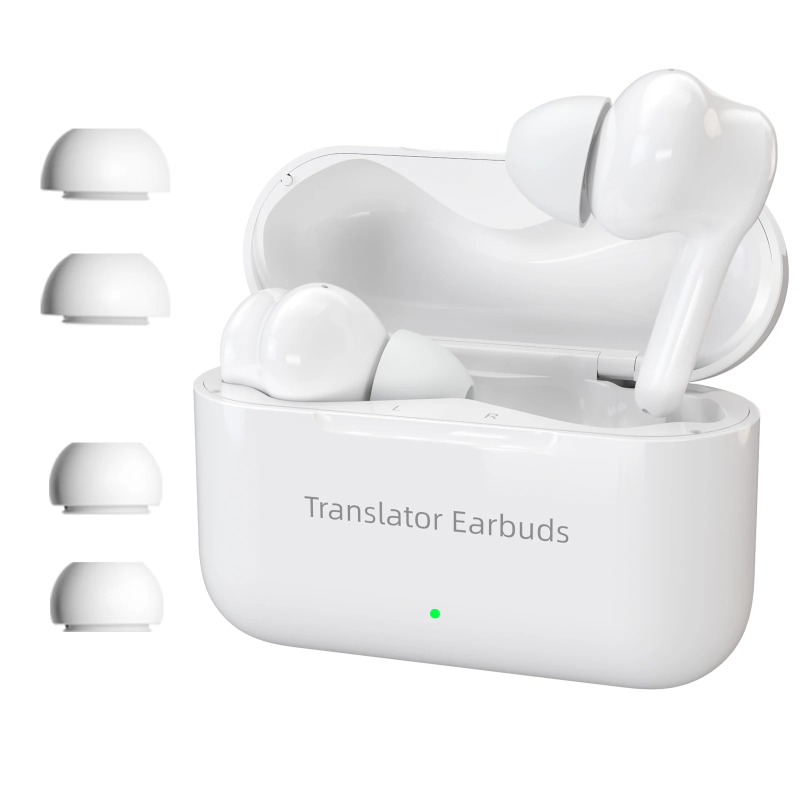 Smart Translator Device Voice Wireless Translate Earphone With Charging Case 144 Language Online Translation Earbuds