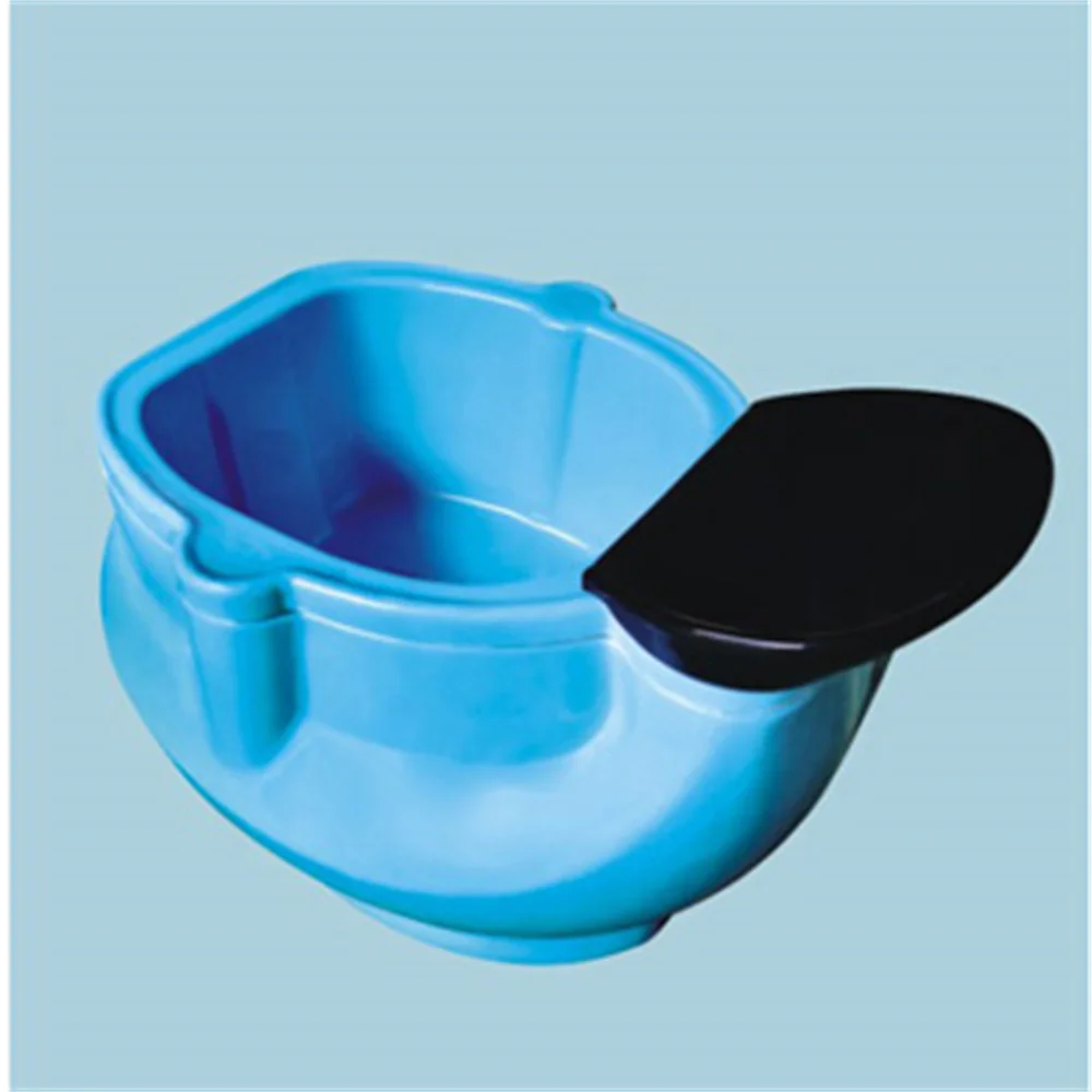 Salon Massage Foot Basin Acrylic Foot Spa Pedicure Basin Blue Colour Massage Foot Bath Tub
