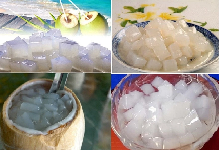 Кокосовое желе // NATA DE COCO сделано во Вьетнаме высокого качества и по лучшей цене