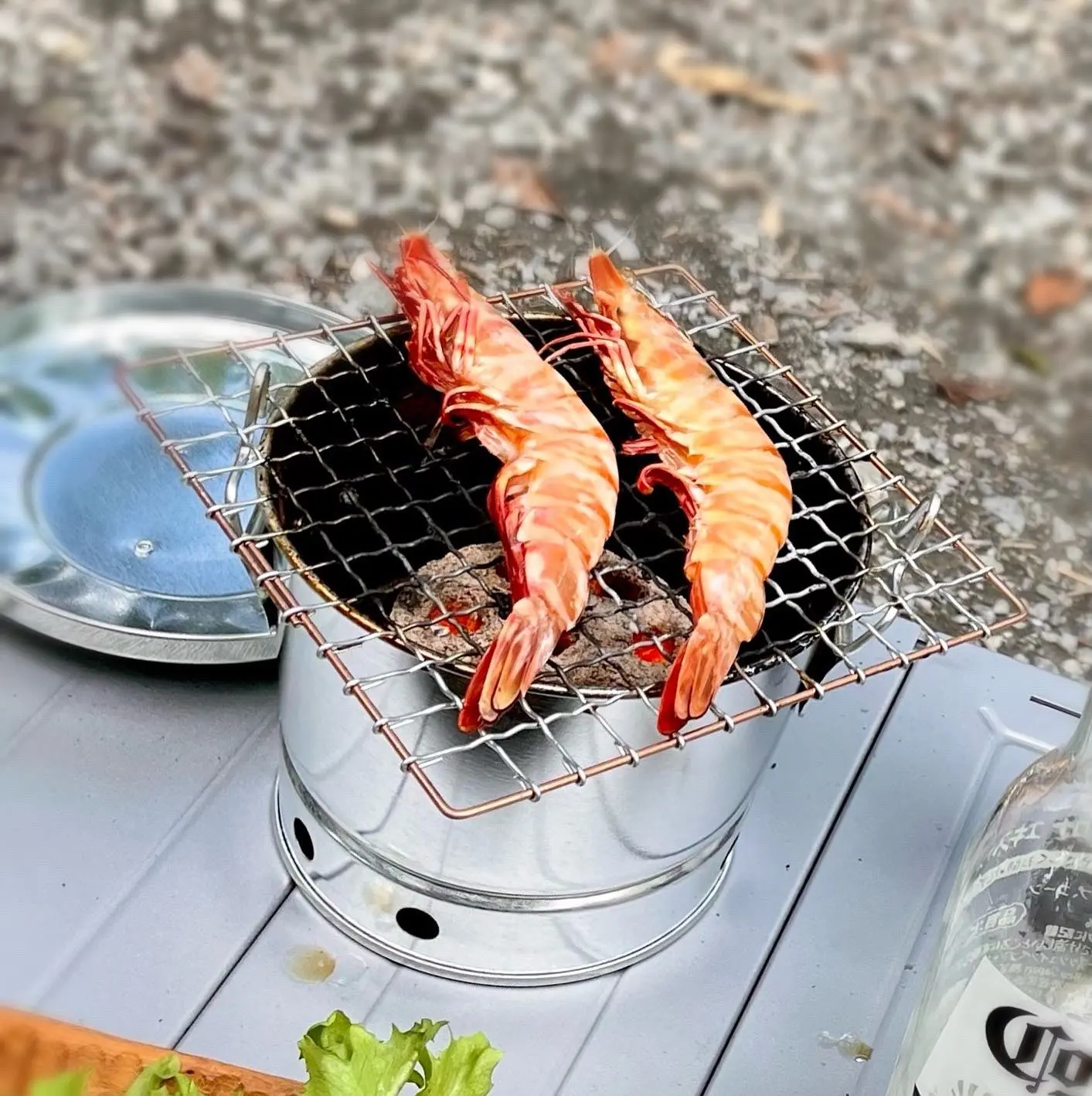 BBQ stove for one person