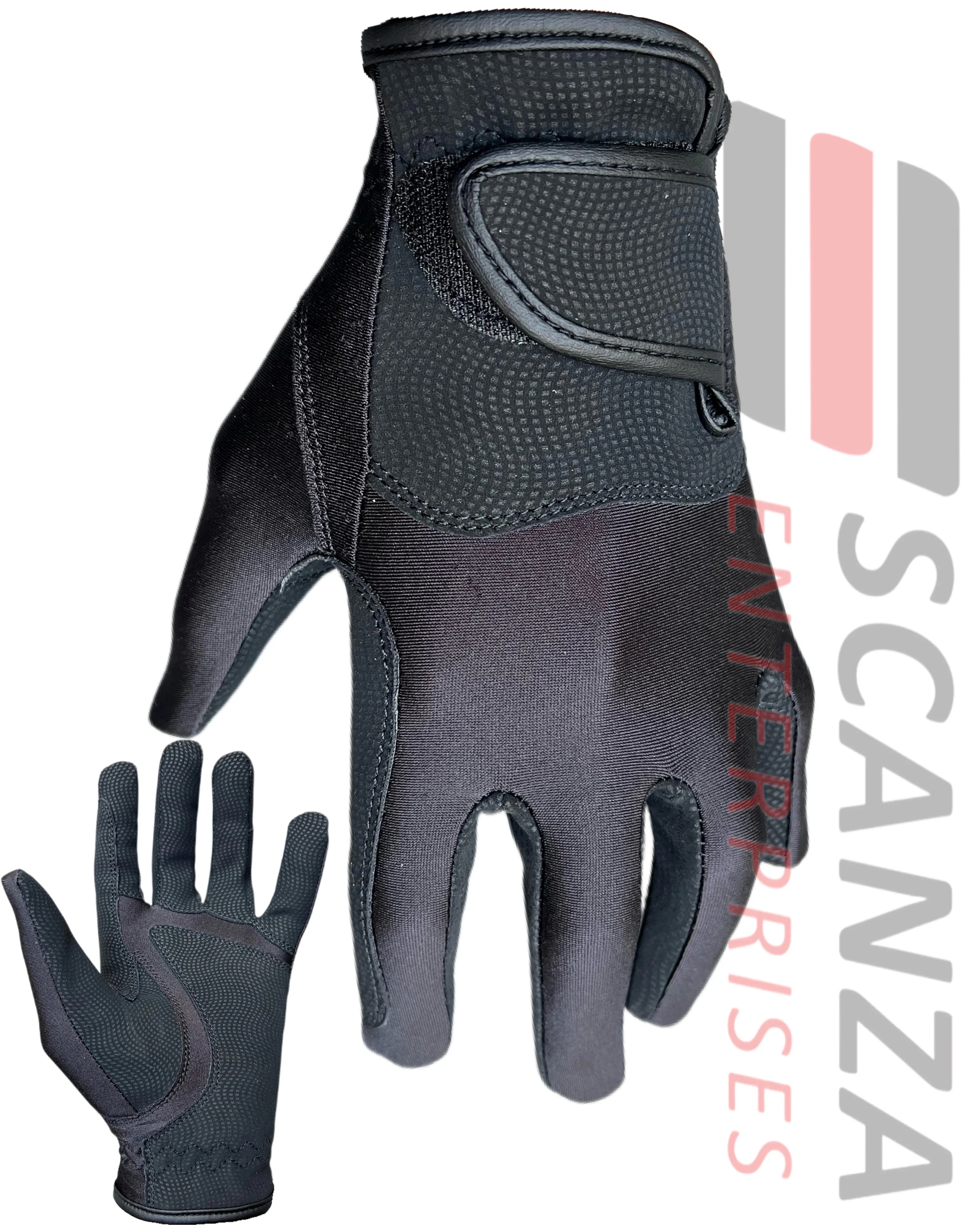 Horse Riding Gloves Synthetic Leather Equestrian High Quality Horse Riding Gloves Men and Women Comfortable Durable