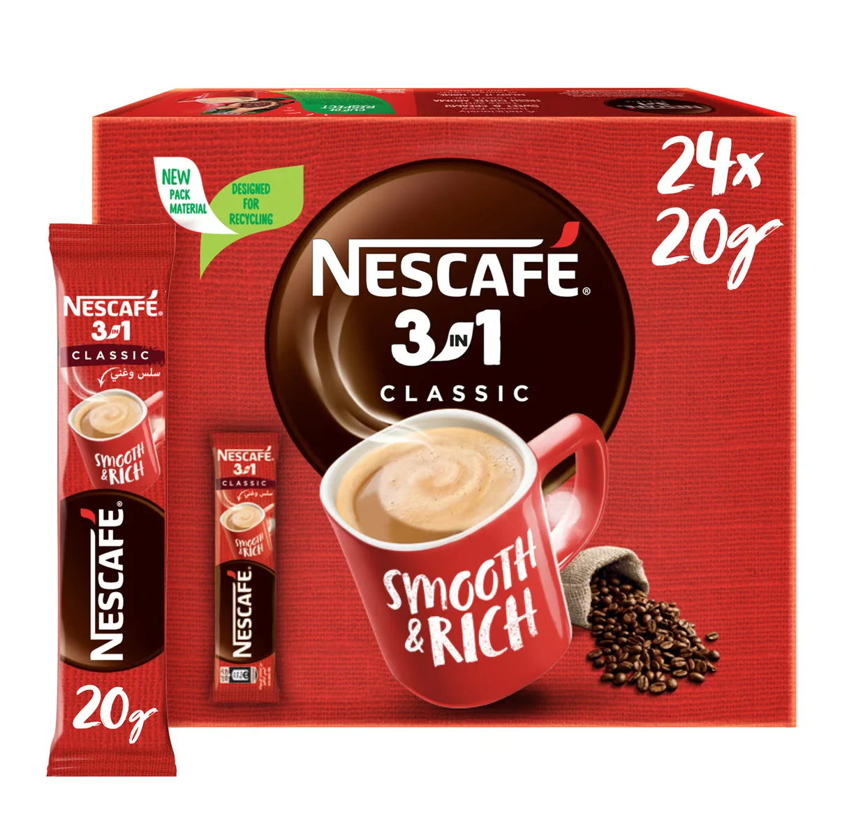 100 г высококачественный растворимый кофе nescafe Classic/nescafe Classic 3 в 1