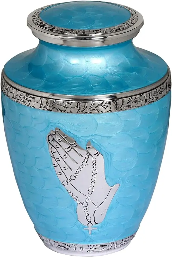 Factory Wholesale Sale on Brass Made Adult Ash Cremation Urn for Worldwide Buyers