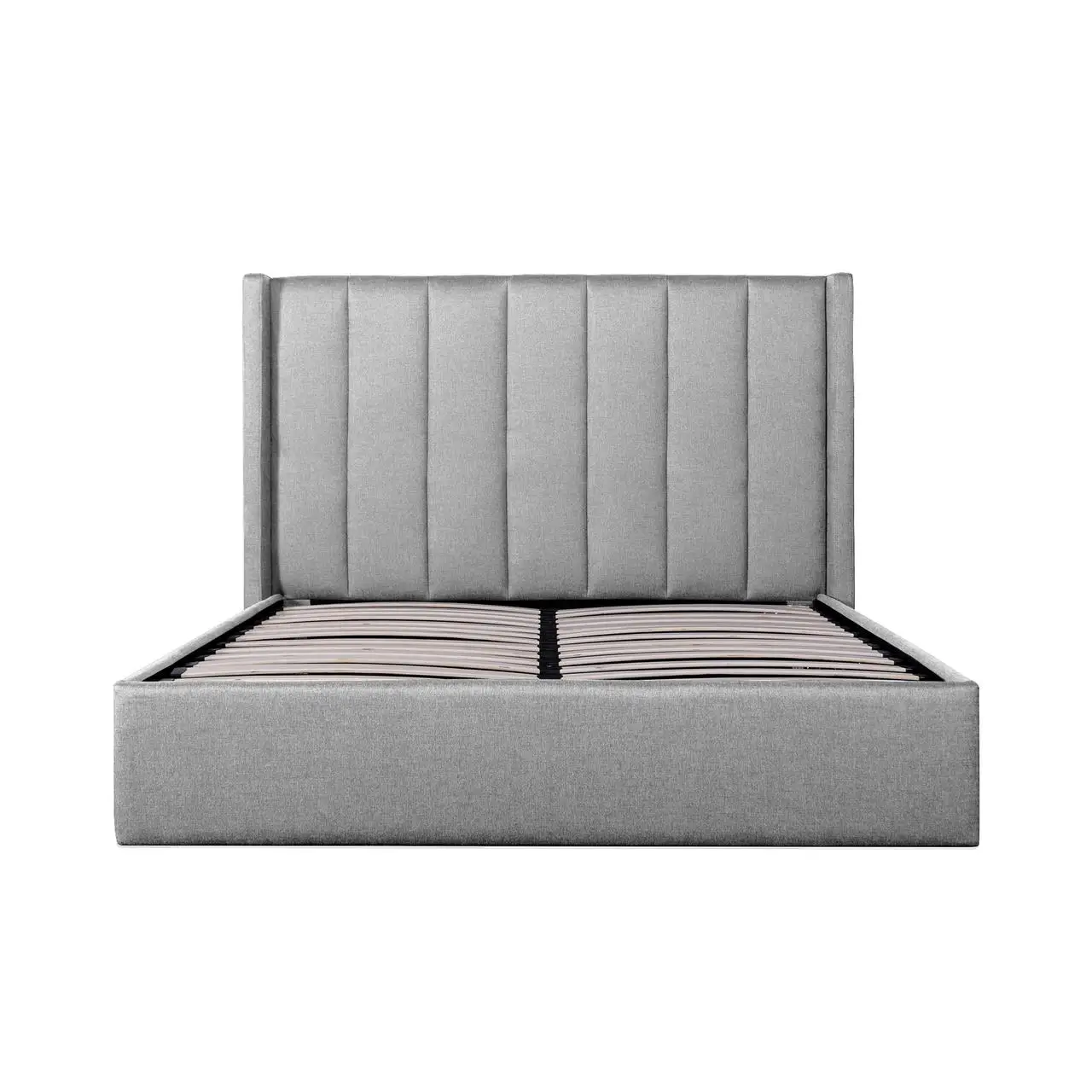 Bedroom Furniture Hot Selling Queen Size King size Gas Lift Storage Fabric Upholstery Bed