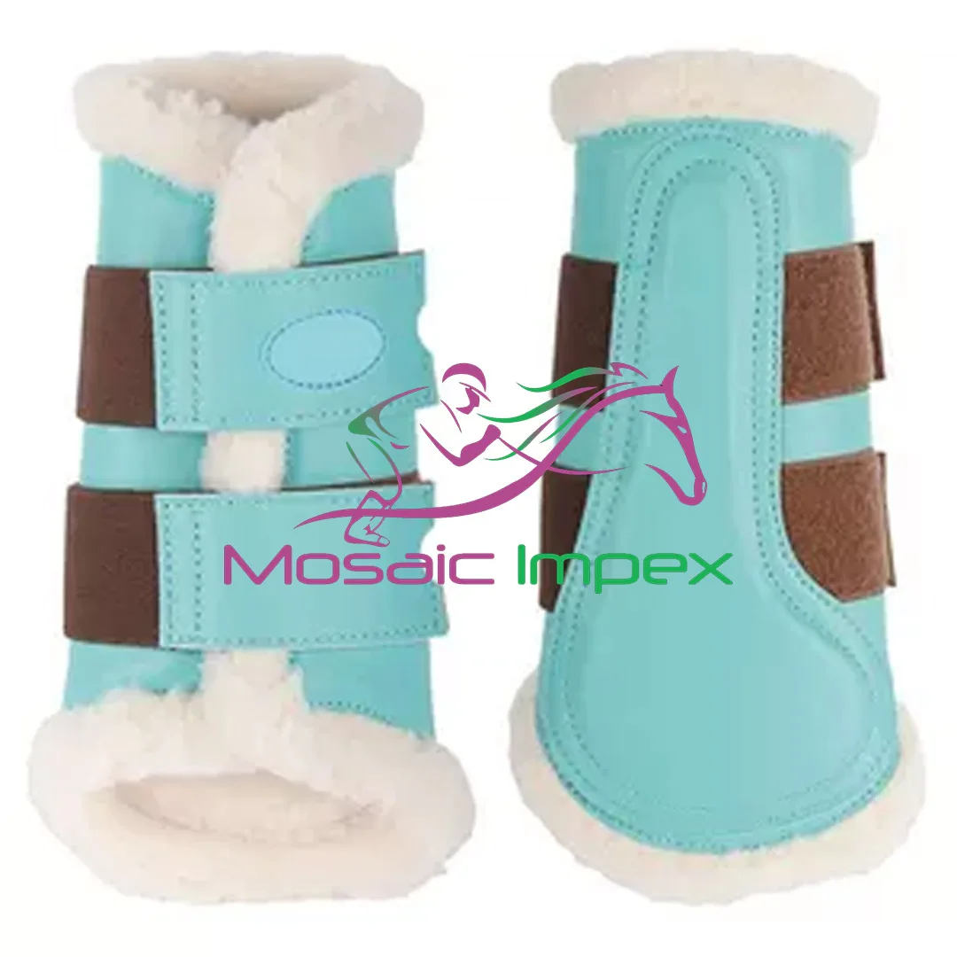 Mosaic Impex New Arrival Training Equipment Brushing Horse Boots for Horse Riding Protective Equine Care Products