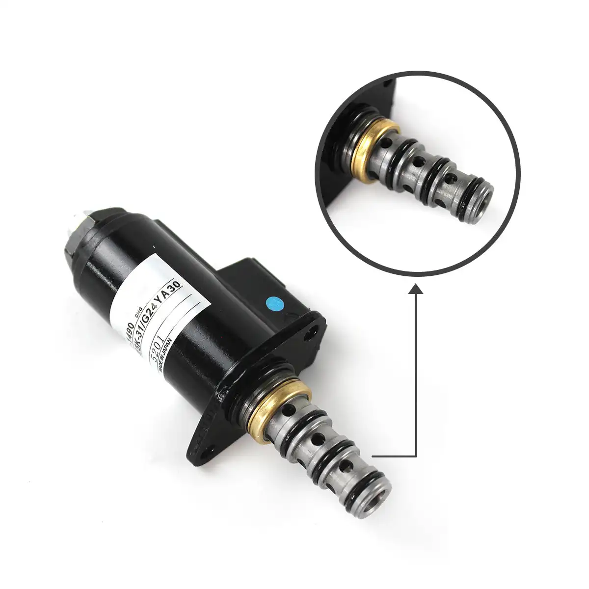 Hydraulic Pump Solenoid Valve Suitable for CAT E320B E320C Electromagnetic 121-1490 KWE5K-31/G24YA30