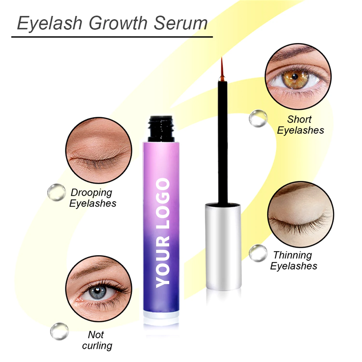 Natural Wholesale Lash Lift Aftercare Serum