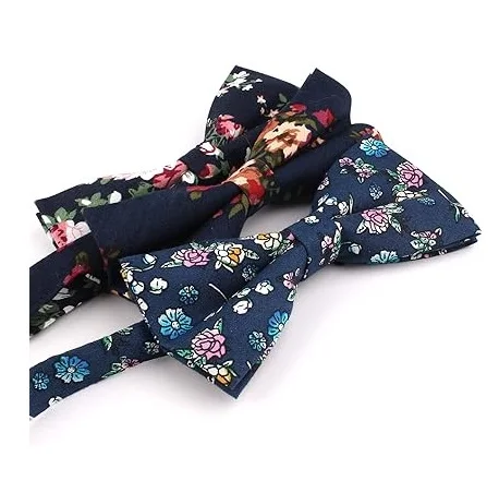 Plain Blank 100% Silk Men Bow Ties Embroidered Fashion Polyester Silk Tuxedo Suit Accessories Bow Tie for Sale