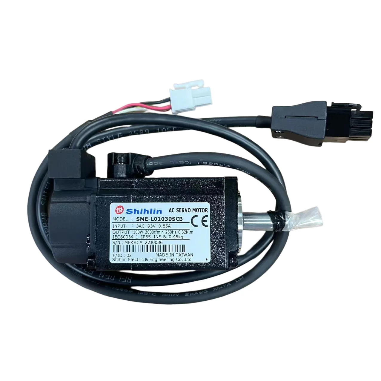 Shihlin Electric Servo Motor SME series 100W SME-L01030SCB