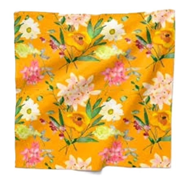 Optimum Quality 100% Cotton Linen Golf & Kitchen Towels Quick-Dry & Soft Printed Pattern Home Use from India