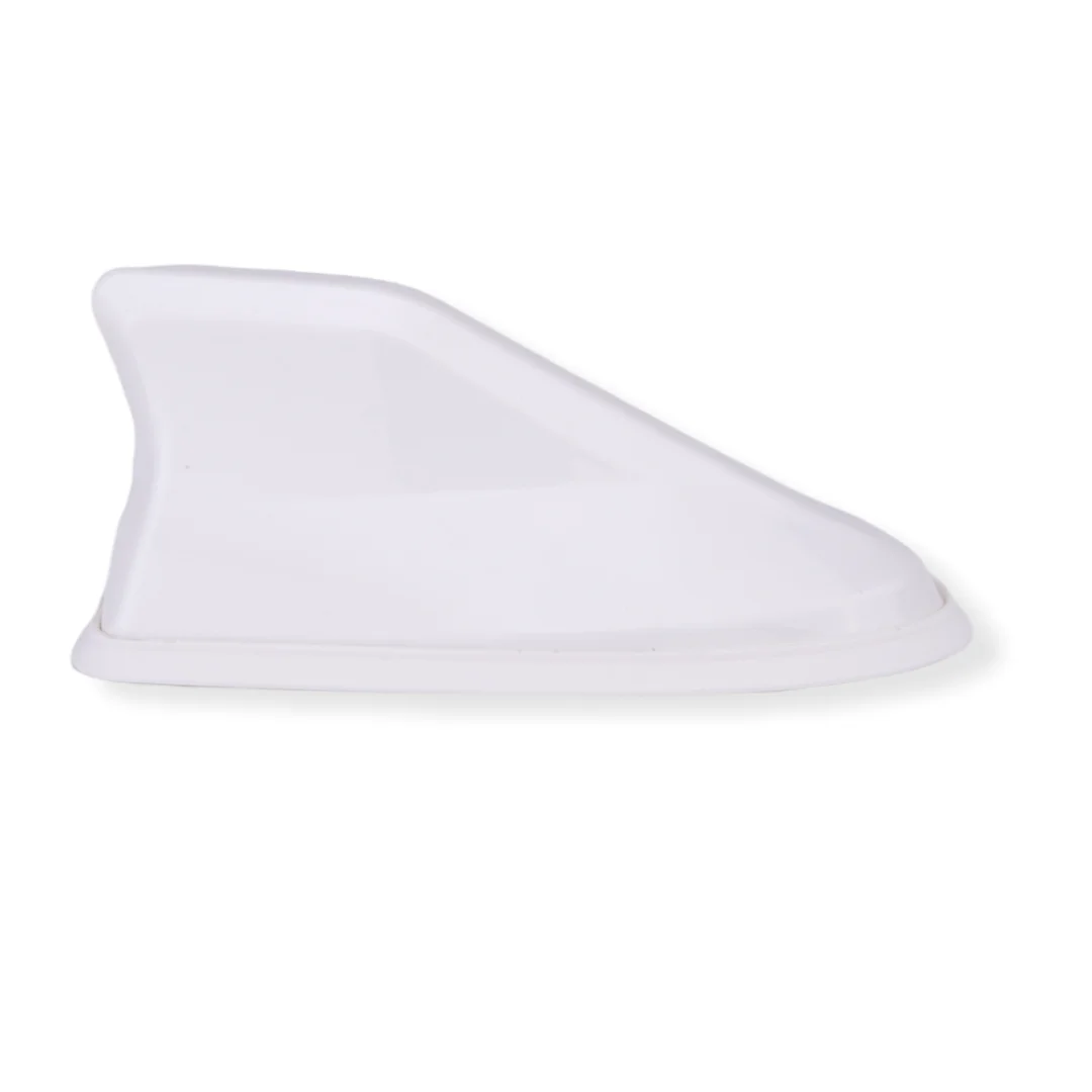 Waterproof auto shark fin FM/AM/DAB Antenna car roof antenna  white with silicone car decoration antenna