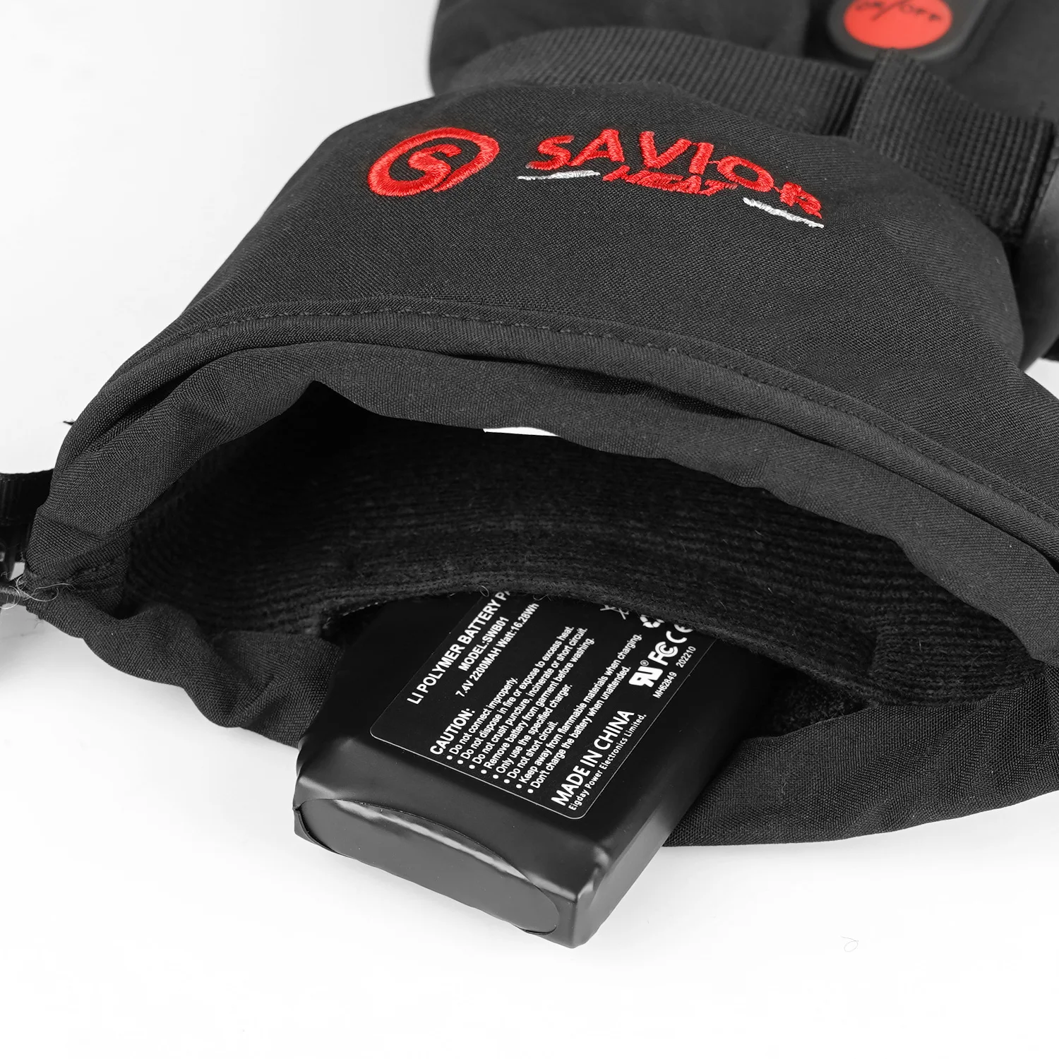 Custom Sports Outdoor Savior Verwarmde Handschoenen UAB Rechargeable Electrical Heater Electric Heated Gloves With Battery