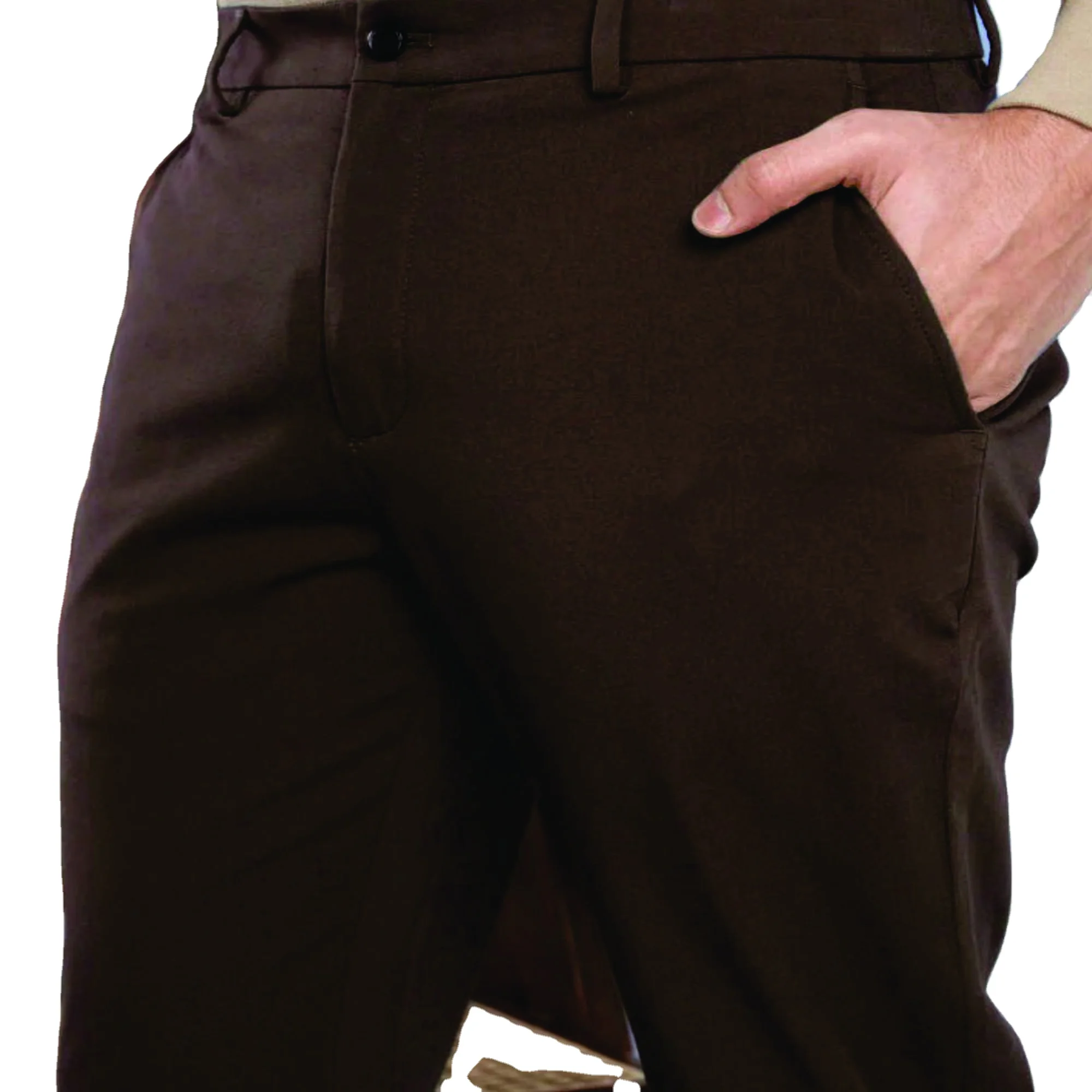 2023 Chino Pants Men Stretch Classic Fit Casual Summer Pants Trousers Thin Cotton Elastic Waist Korean Male Business