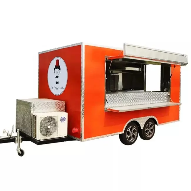 Wholesale Price Cater Ice Cream Mobile Food Trucks For Sale Europe Used Fast Food Truck Trailer Food Cart