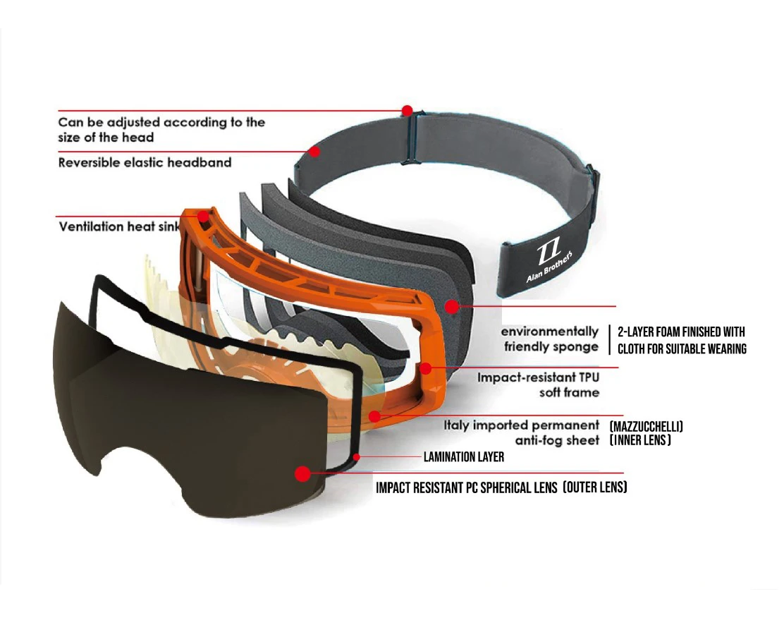 Outdoor Sports Sunglasses Ski Goggles