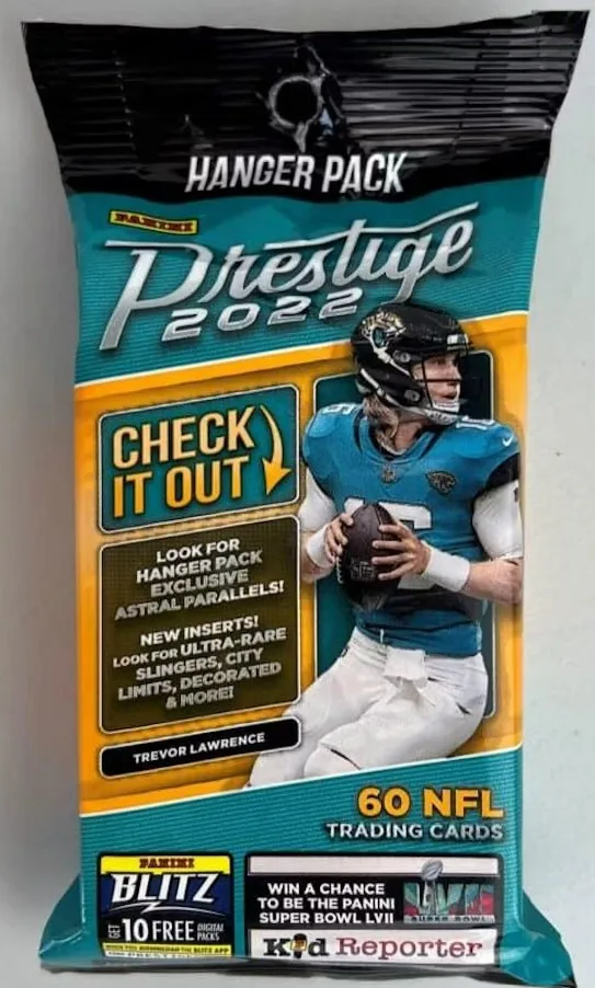 2022 Panini Prestige Football Factory-Sealed Blaster Box Best Quty Exclusive Sale Anime Design for Game Use Wholesale Purchase