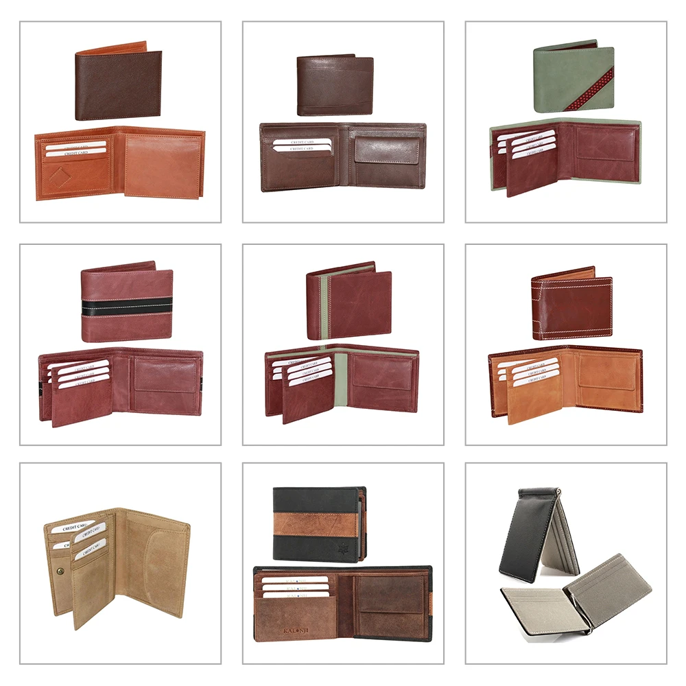 Fancy Traveler Use Design Mens Genuine Leather Wallet With Multiple Zip Pockets Buy At Best Offer Prices