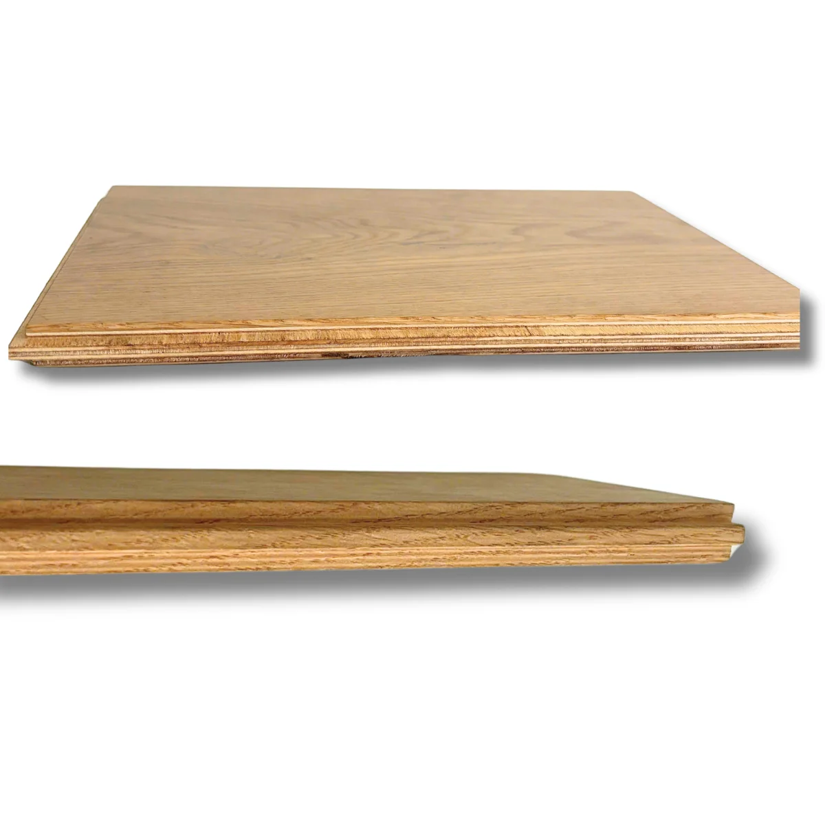 Laminate Flooring With 3 Layers Of Bright White Paint, Natural Oak Material, Suitable For Indoor Use Size 15/3 X 190 X 450-1900