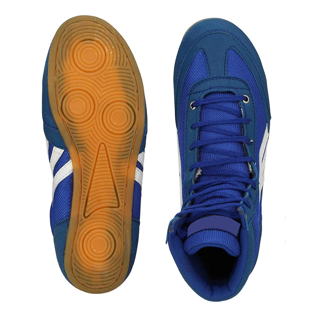 custom Boxing shoes New Design Professional Combat Fitness Bodybuilding Boots High Top Boxing Shoes For Men