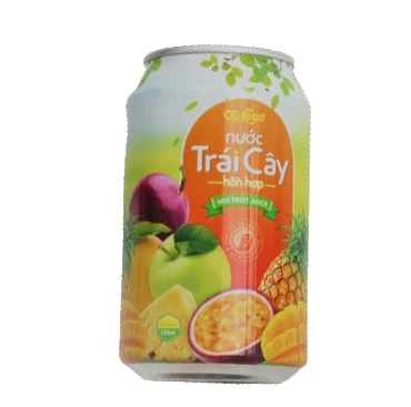Manufacturer Best Quality Refresh Beverage Naturel Fruit Juice Private Label 330Ml Mixed Fruit juice Supplier
