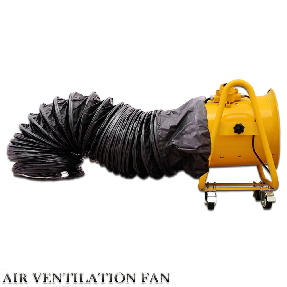 300mm 12inch 16inch ATEX Axial Exhaust Ventilation Fan Portable Blower Pivoting explosion-proof exhaust fan