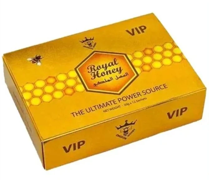 Wholesale OEM Packaging For VIP Royal Honey Organic Honey Black Bull Honey Chogo Candy Power