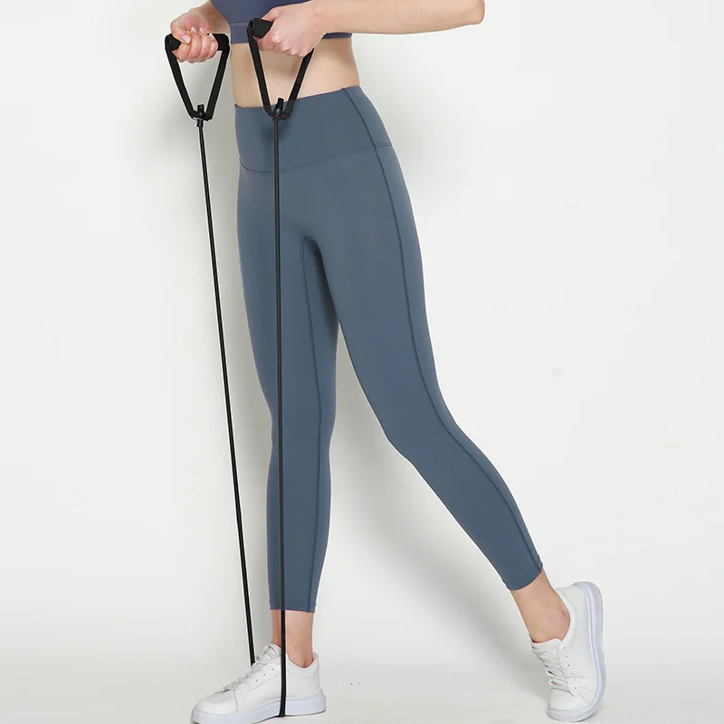 OEM Custom Tummy Control Gym Sports High Waist Yoga Pants Seamless Leggings