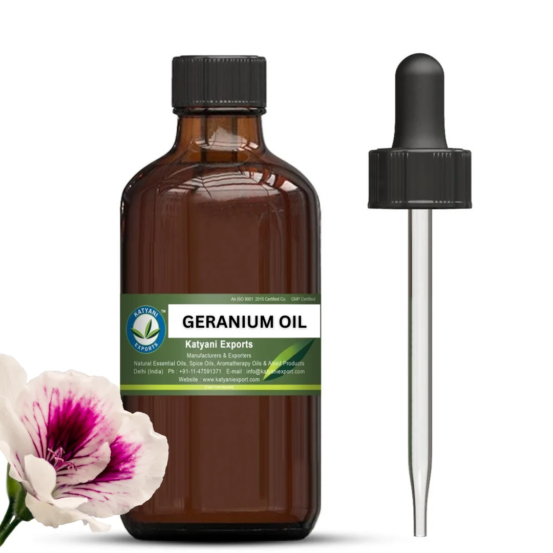 Wholesale Price Natural Extract Geranium Essential Oil Aroma Therapy Use Geranium Oil Supply From India Seller Bulk Manufacturer