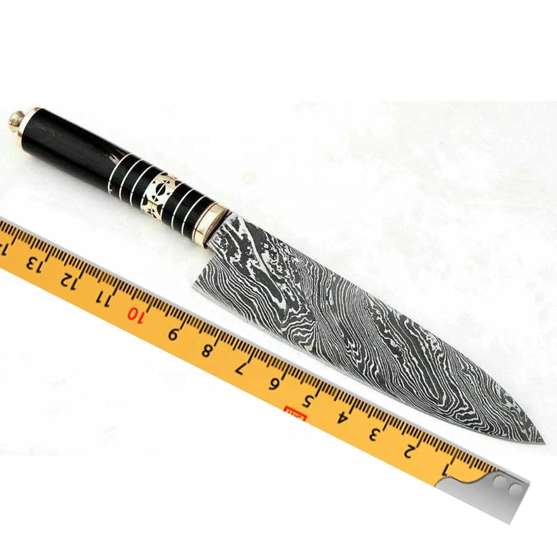 Hot Selling Kitchen 8 Inch Chef Knife With Damascus Steel Blade Damascus Stainless Steel Kitchen Chef Knife