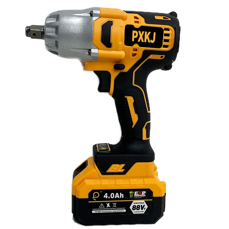 OEM 21V/36V Industrial cordless brushless power tools set 600Nm high torque Impact wrench for auto vehicle repair